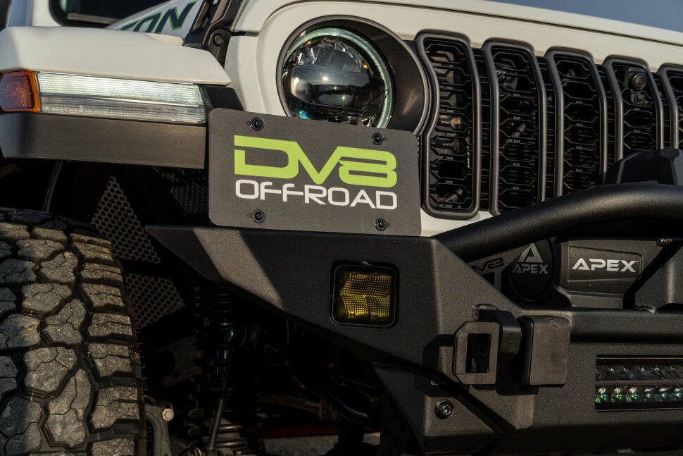 Кронштейн номера DV8 Offroad LPUN-01