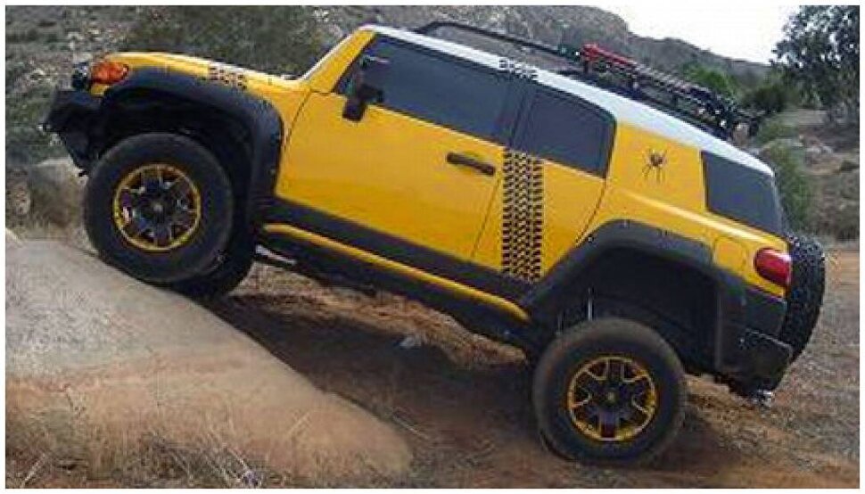 Bushwacker 31922-02 Pocket Style Fender Flares Set 4 PC Toyota FJ Cruiser 07-14