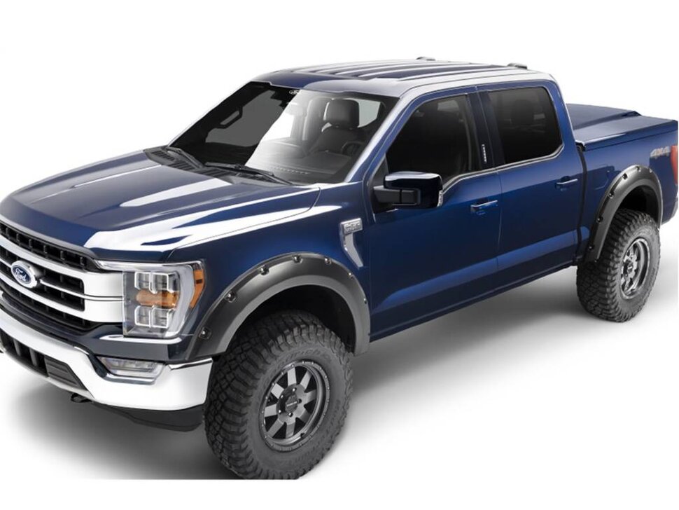 Bushwacker 20963-02 Pocket Style Fender Flares Set 4 PC Ford F-150 21-25