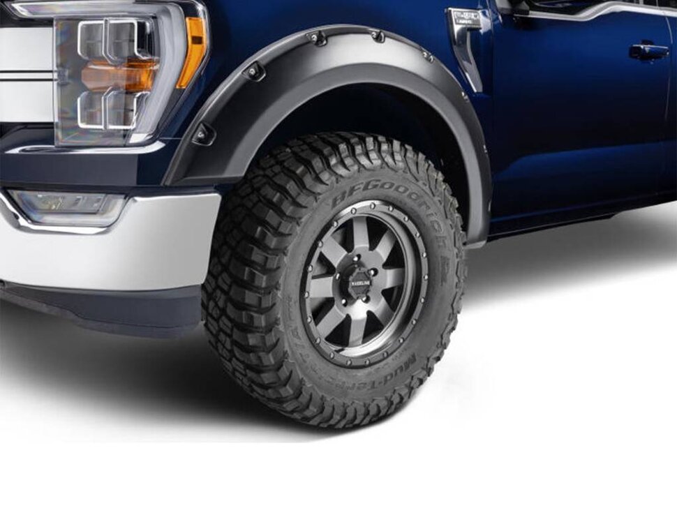 Bushwacker 20963-02 Pocket Style Fender Flares Set 4 PC Ford F-150 21-25