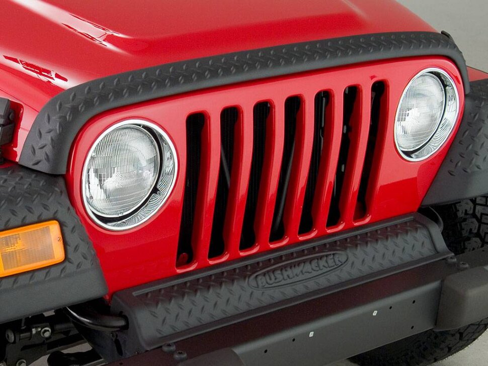 Защитa капота Jeep Wrangler TJ 00-06 Trail Armor Bushwacker 14005