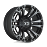 XD Wheels XD85129035400 Monster 3 Wheel Satin Black W/Gray Tint 20x9