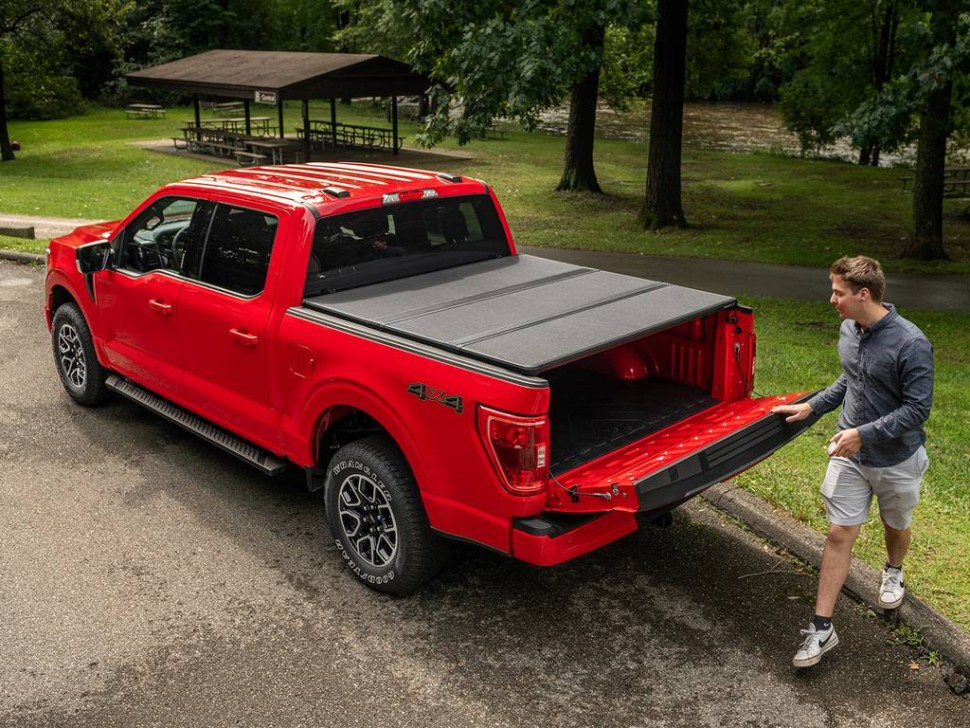 Крышка багажника складная Nissan Titan XD 16-24 6'7" Solid Fold ALX Extang 88931