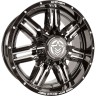 Anthem Off-Road A751209055050D Equalizer Wheel Gloss Black W/Milled Spoke Edges 20x9 0