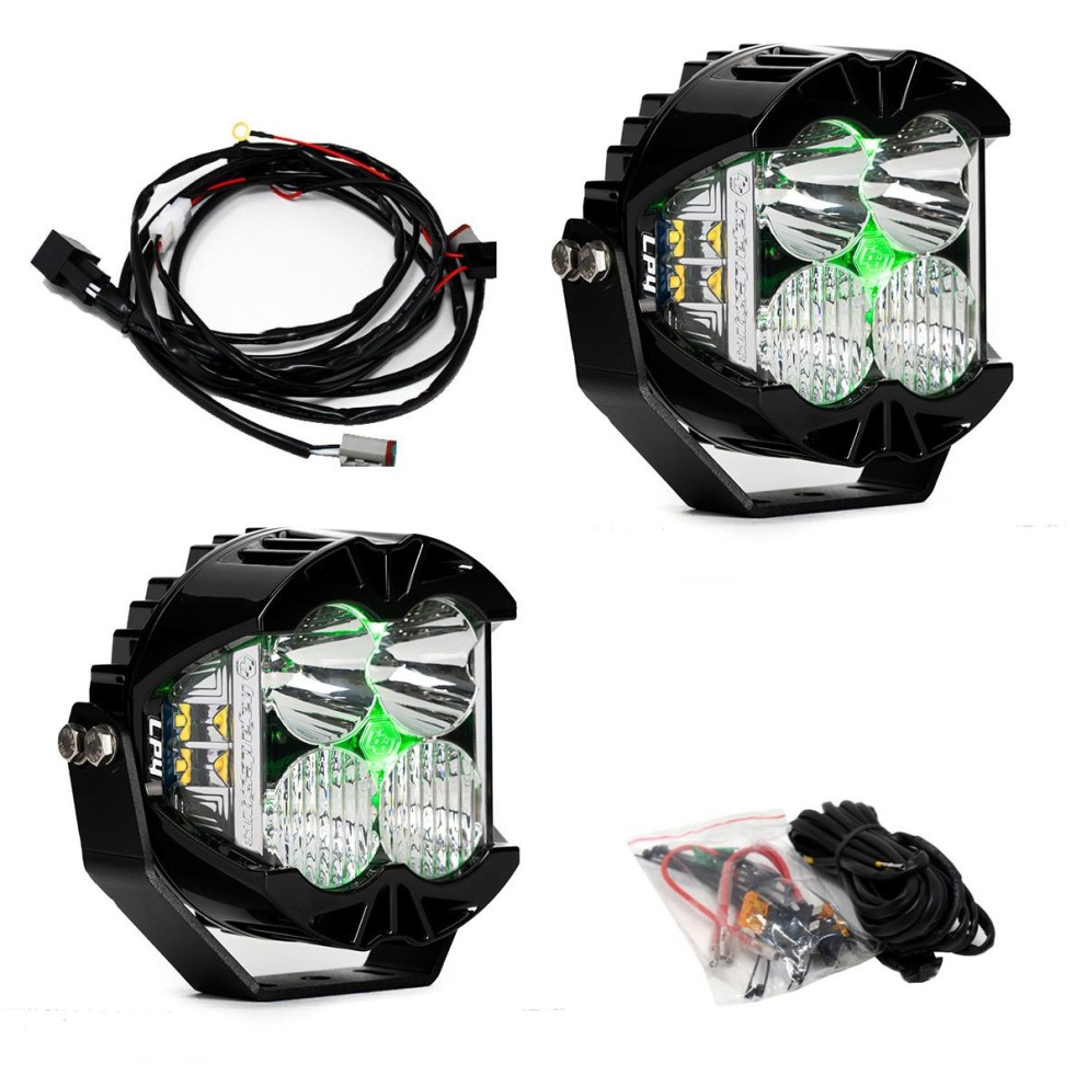 Комплект дополнительных LED фар с подсветкой 5.1" Driving/Combo LP4 Pro Baja Designs 297816