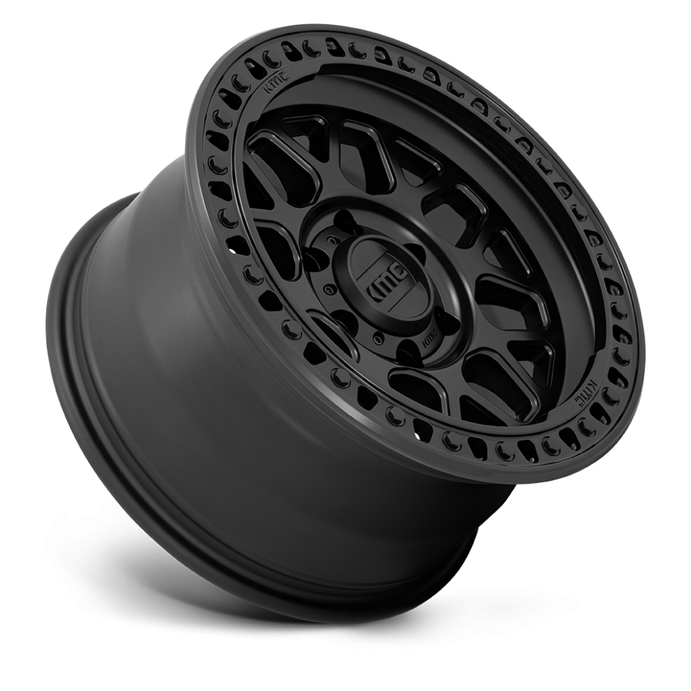 KMC Wheels KM54989050712N GRS Wheel Satin Black 18x9 -12