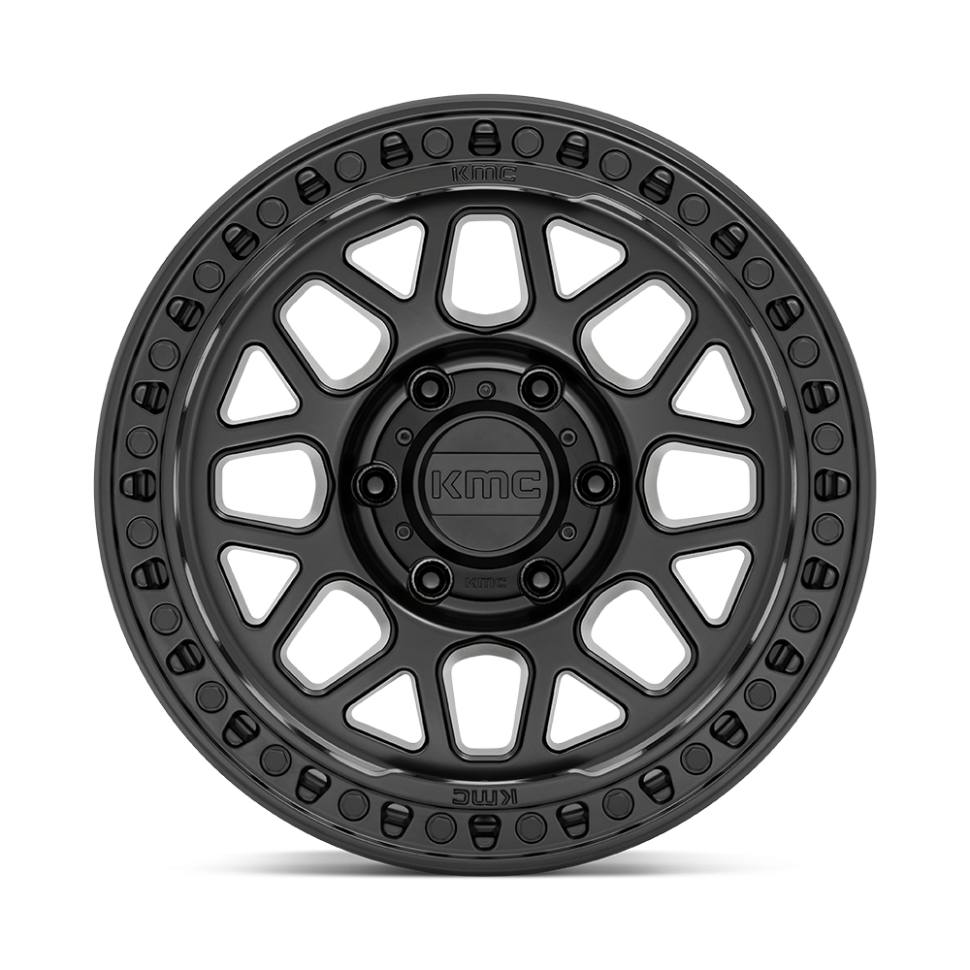 KMC Wheels KM54989050712N GRS Wheel Satin Black 18x9 -12