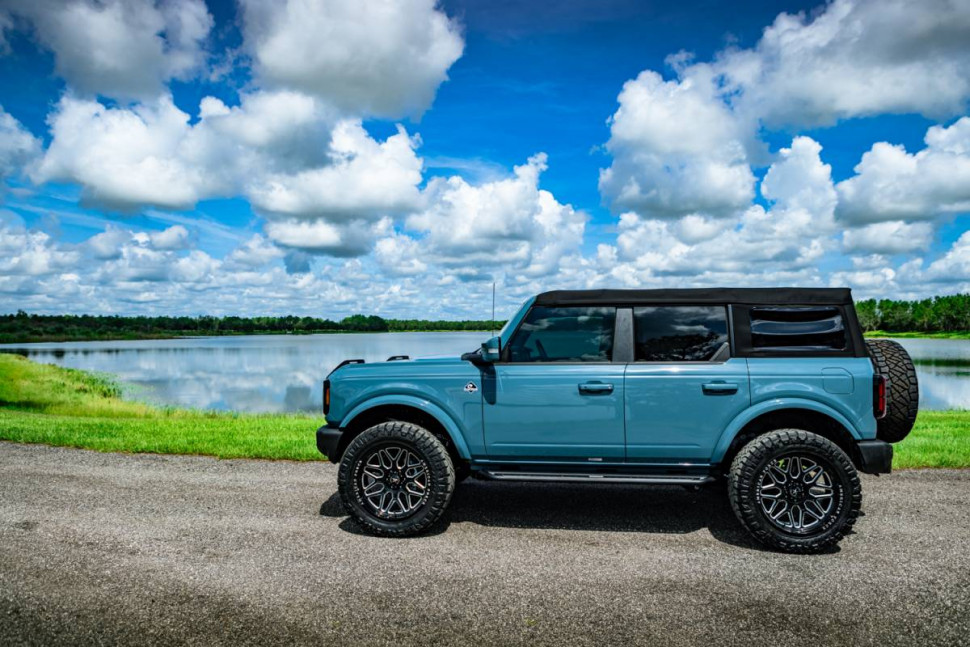 Go Rhino DSS4129T Dominator Xtreme DSS Step System Ford Bronco 21-23 4 Door