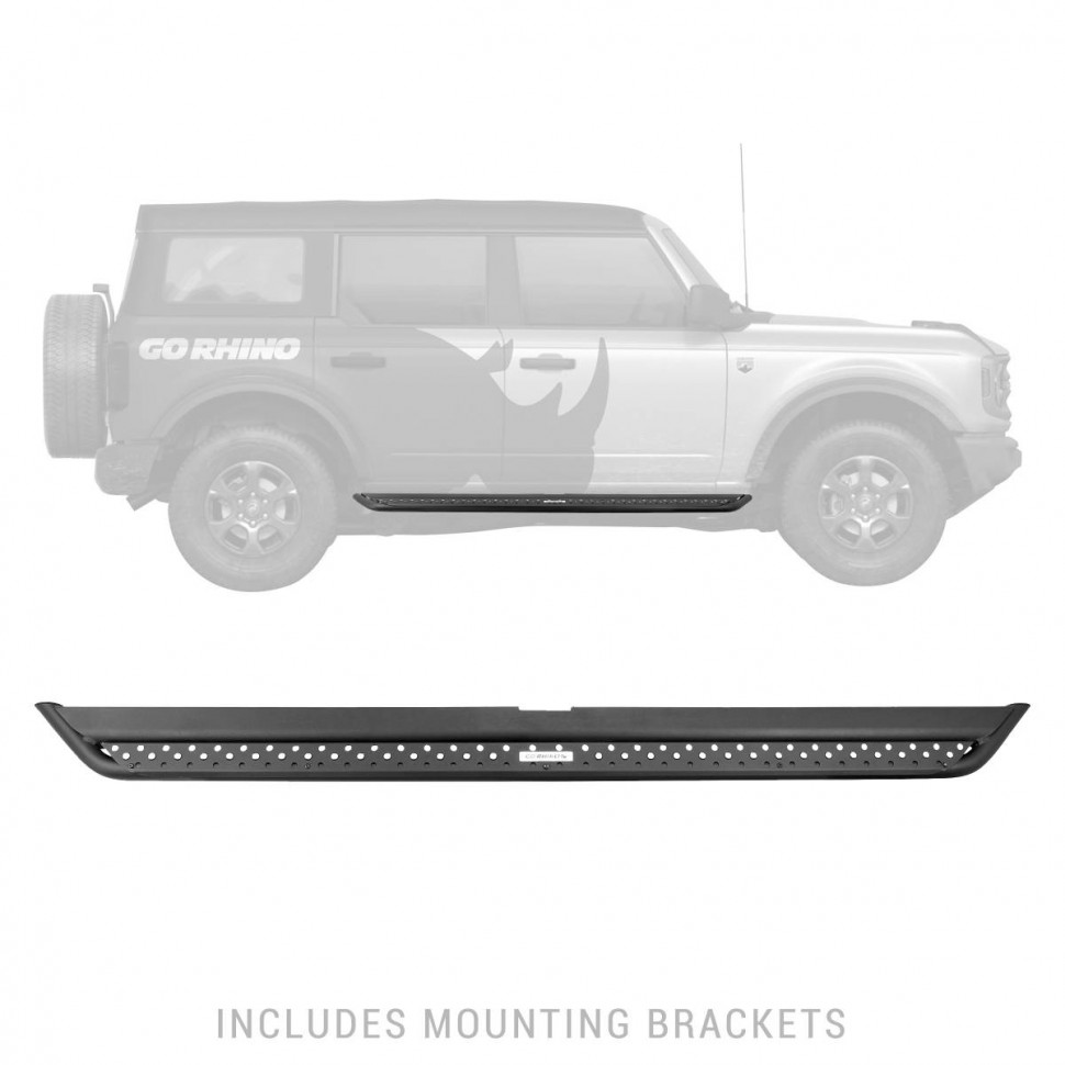 Go Rhino DSS4129T Dominator Xtreme DSS Step System Ford Bronco 21-23 4 Door