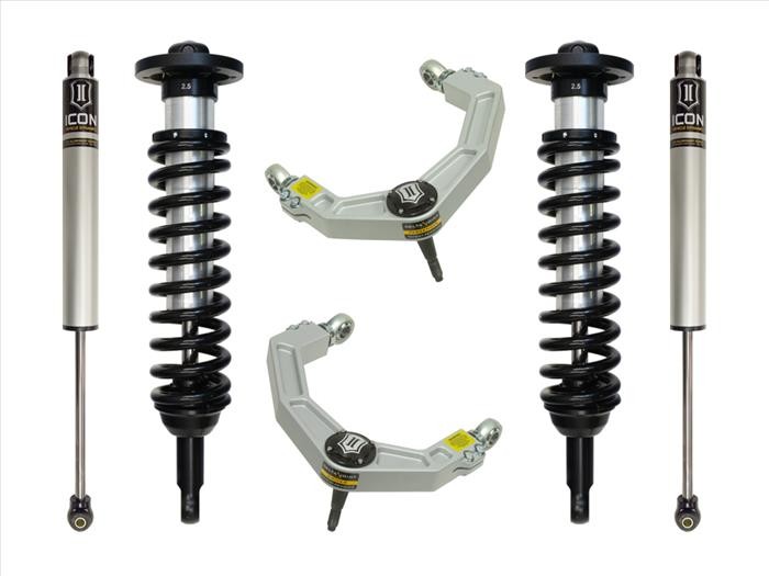 ICON K93021 Stage 2 Suspension System 0-2.63" w Tubular UCA Ford F-150 04-08 4WD