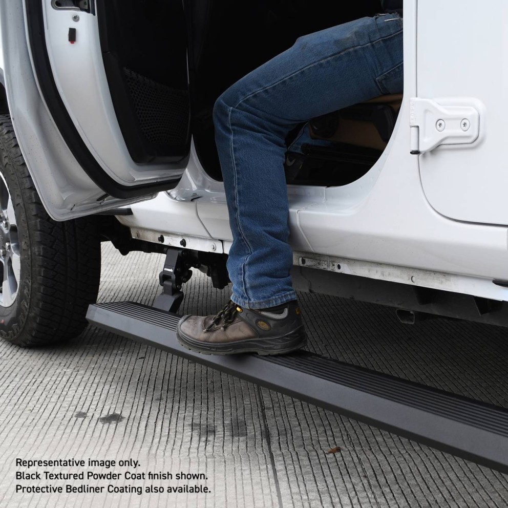 Go Rhino 20492752PC E-Board Electric Running Boards Jeep Wrangler JL 18-23 2 Door