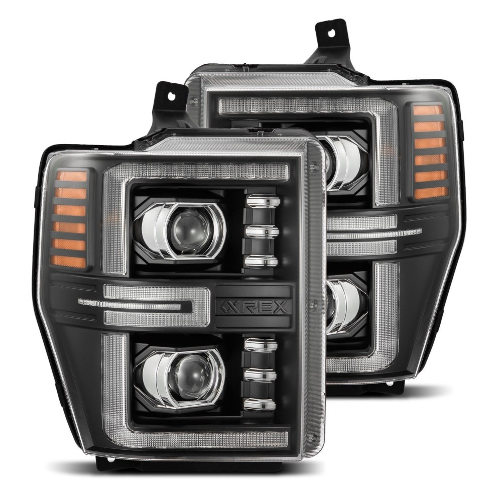 Комплект передних Led фар Ford F-250/F-350/F-450/F-550/Excursion 08-10 LUXX-Series AlphaRex 880312