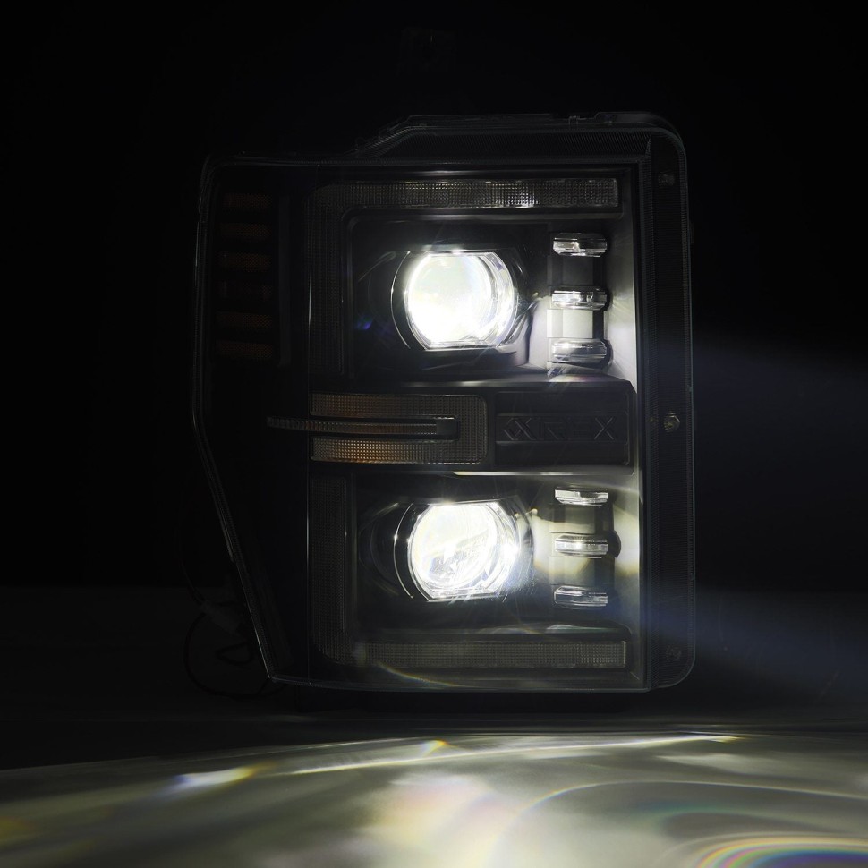 Комплект передних Led фар Ford F-250/F-350/F-450/F-550/Excursion 08-10 LUXX-Series AlphaRex 880312