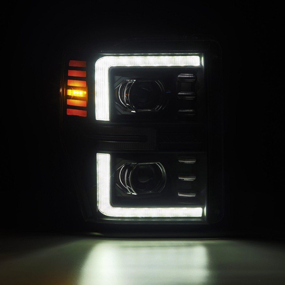Комплект передних Led фар Ford F-250/F-350/F-450/F-550/Excursion 08-10 LUXX-Series AlphaRex 880312
