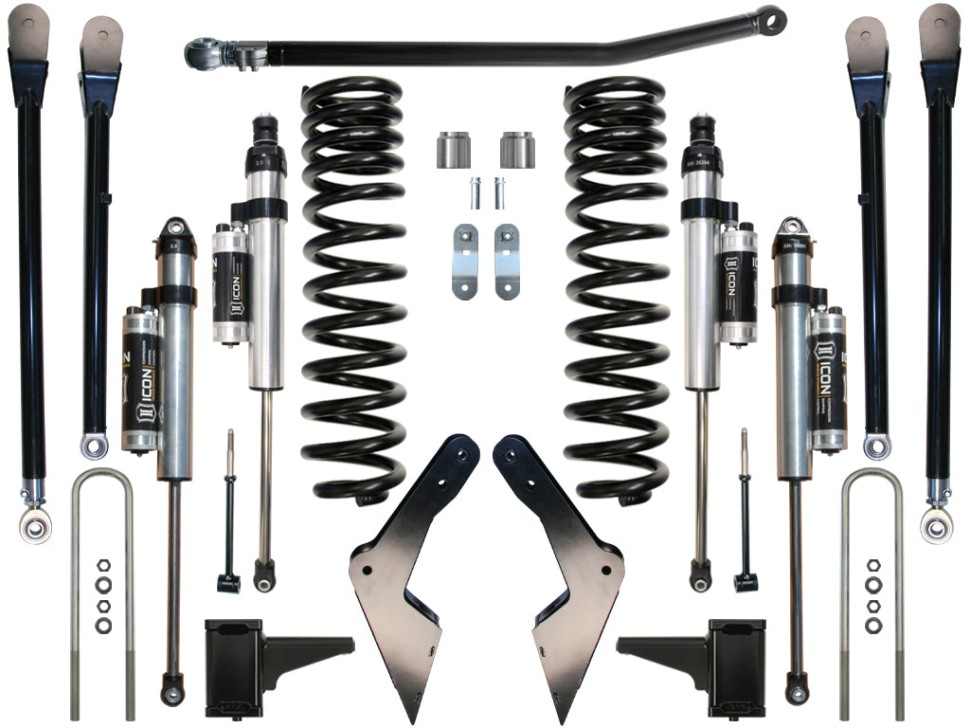 Ліфт-комплект підвіски Ford F-250/F-350 05-07 Stage 4 Lift 4.5" Icon Vehicle Dynamics K64503