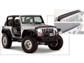 Захист капота Jeep Wrangler JK 07-18 Trail Armor Bushwacker 14013