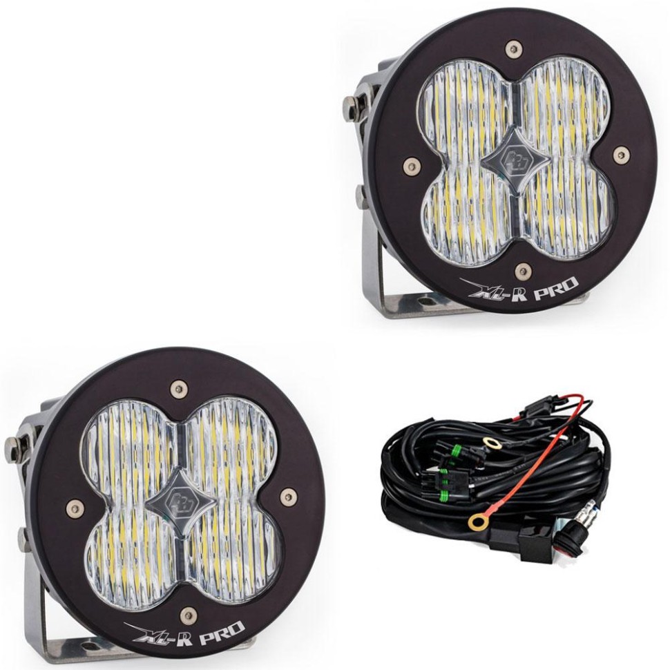 Комплект додаткових LED фар 5.24x5.24" Wide Cornering XL-R Pro Baja Designs 537805