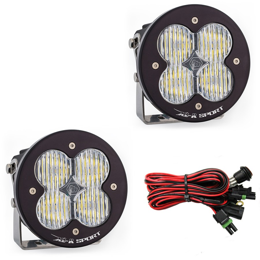 Дополнительные LED фары 5.24"x5.24" Рассеянный свет (пара) XL-R Sport LED Light Baja Designs 577805
