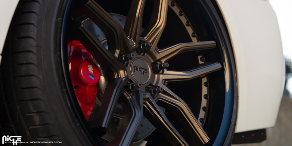 Niche Road Wheels M195200590+20 Methos Wheel Matte Bronze Black Bead Ring 20x10.5 +20