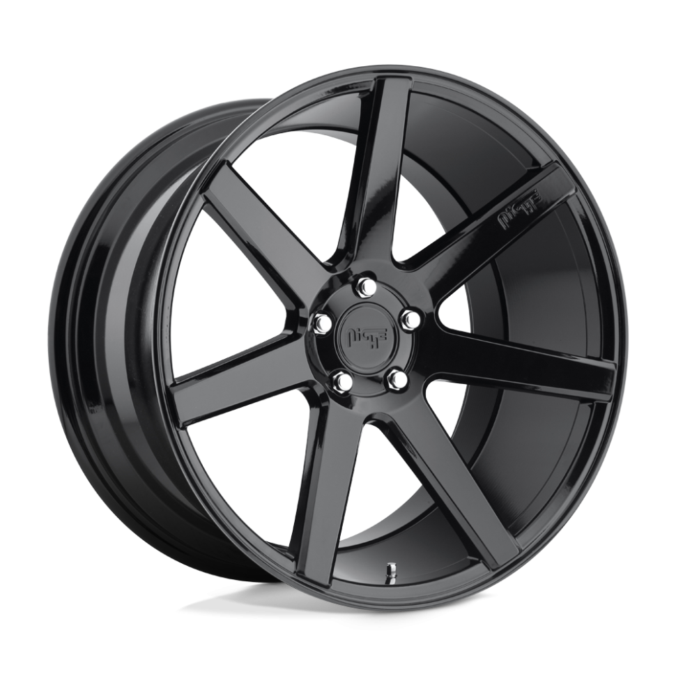 Niche Road Wheels M168198565+35 Verona Wheel Gloss Black 19x8.5 +35