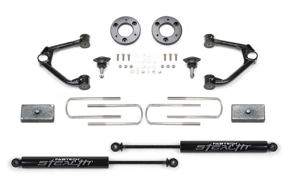 Лифт комплект подвески Chevrolet Silverado/GMC Sierra 1500 25-26 Lift 1.5" Fabtech K1224M