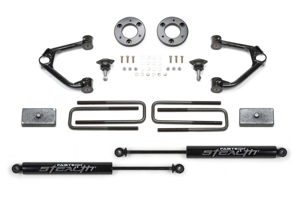 Ліфт-комплект підвіски Chevrolet Silverado/GMC Sierra 1500 AT4/Trail Boss 19-24 Lift 1.5" Fabtech K1152M
