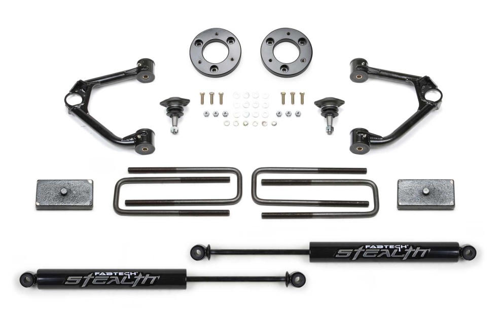 Ліфт-комплект підвіски Chevrolet Silverado/GMC Sierra 1500 AT4/Trail Boss 19-24 Lift 1.5" Fabtech K1152M