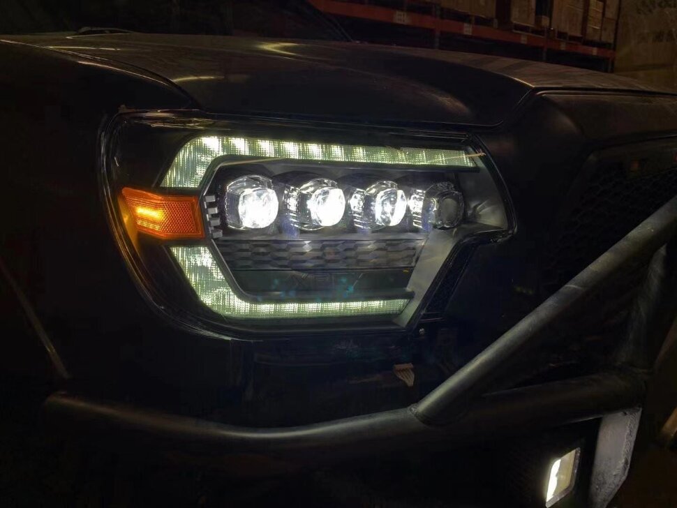 Комплект передніх Led фар Toyota Tacoma 12-15 NOVA-Series AlphaRex 880752
