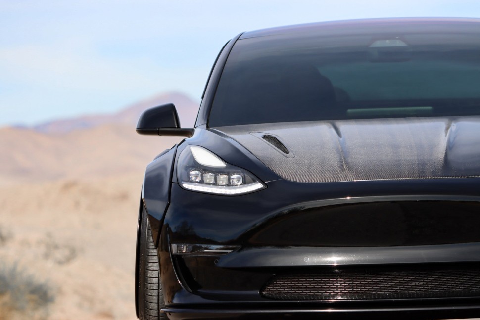 Комплект передних Led фар Tesla Model 3/Model Y 17-24 NOVA-Series AlphaRex 880859