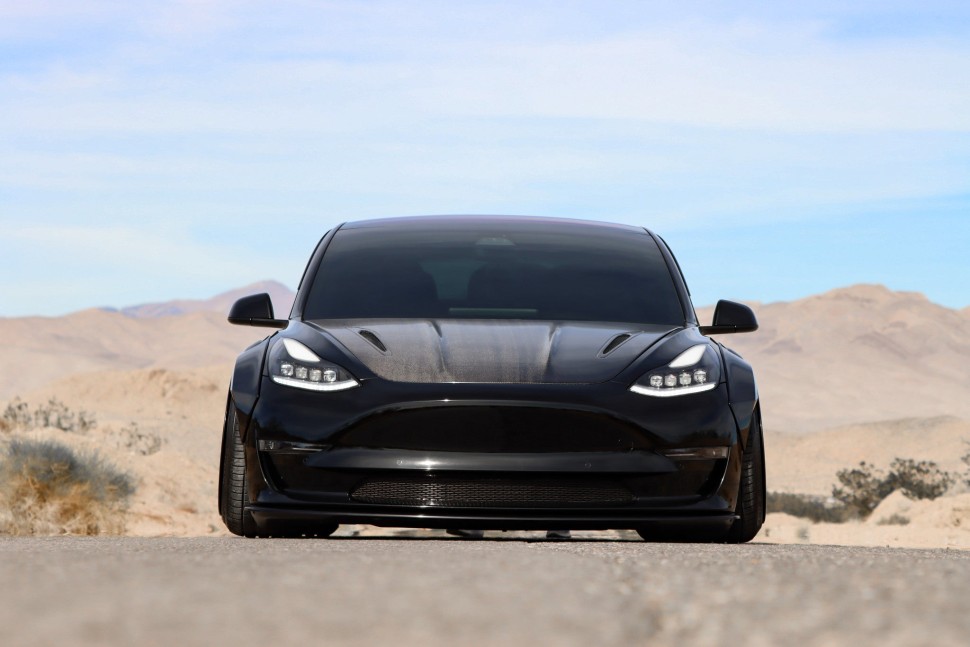 Комплект передних Led фар Tesla Model 3/Model Y 17-24 NOVA-Series AlphaRex 880859