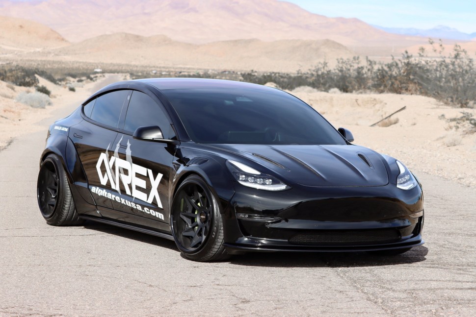 Комплект передних Led фар Tesla Model 3/Model Y 17-24 NOVA-Series AlphaRex 880859