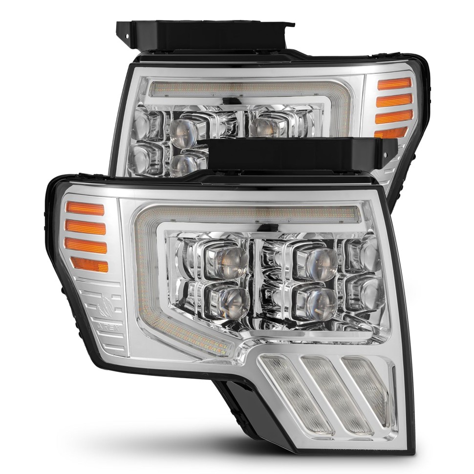 Комплект передних Led фар Ford F-150 09-14 NOVA-Series AlphaRex 880094
