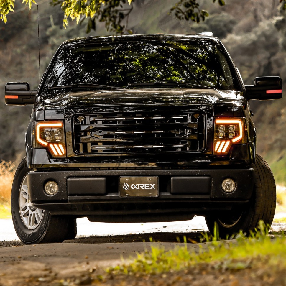 Комплект передних Led фар Ford F-150 09-14 NOVA-Series AlphaRex 880094