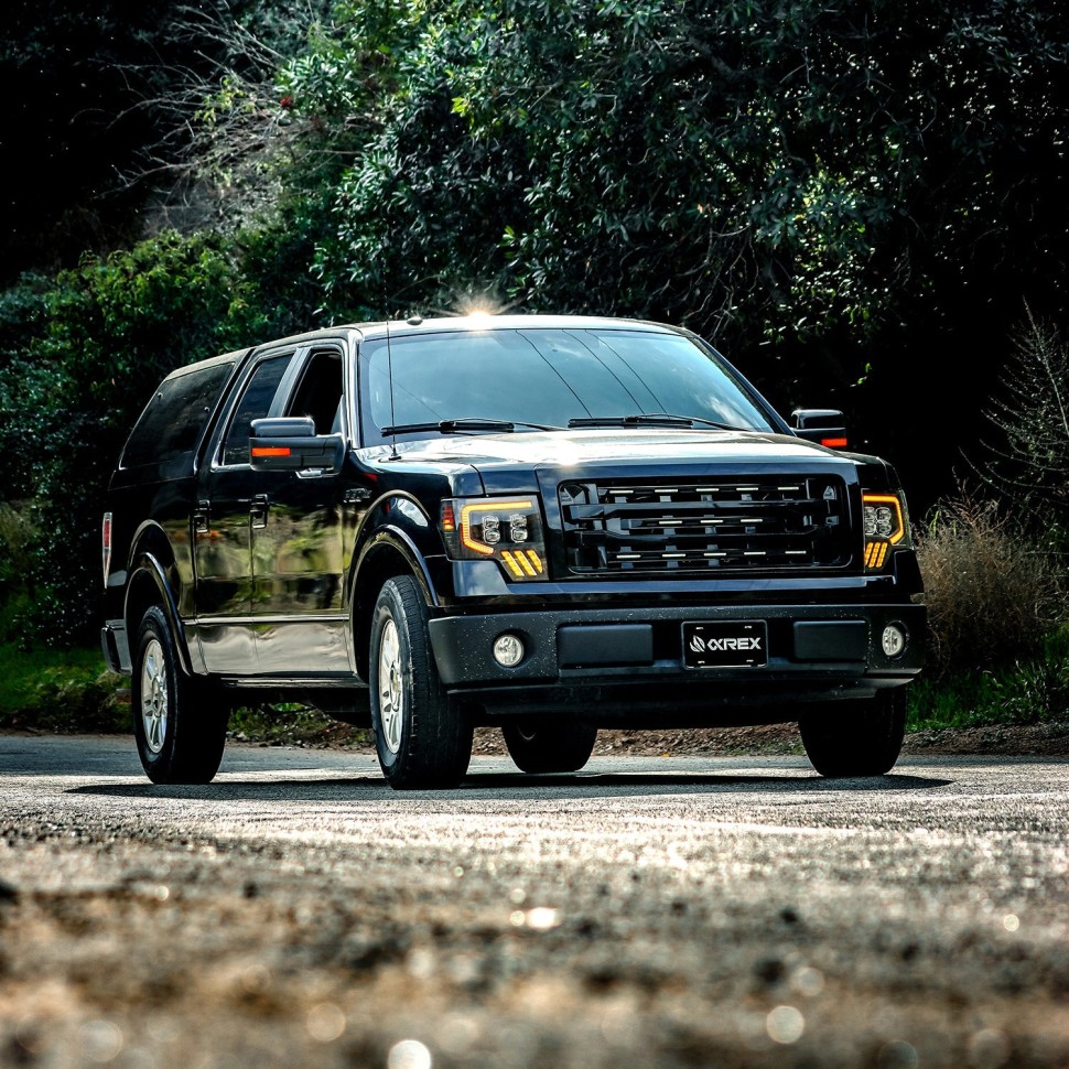 Комплект передних Led фар Ford F-150 09-14 NOVA-Series AlphaRex 880094