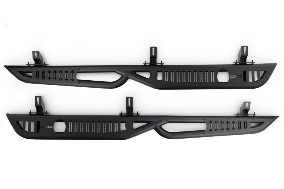 Боковые подножки Jeep Wrangler JK 07-18 4 Door OE Plus DV8 Offroad SRJK-08