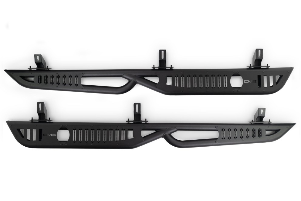 Боковые подножки Jeep Wrangler JK 07-18 4 Door OE Plus DV8 Offroad SRJK-08