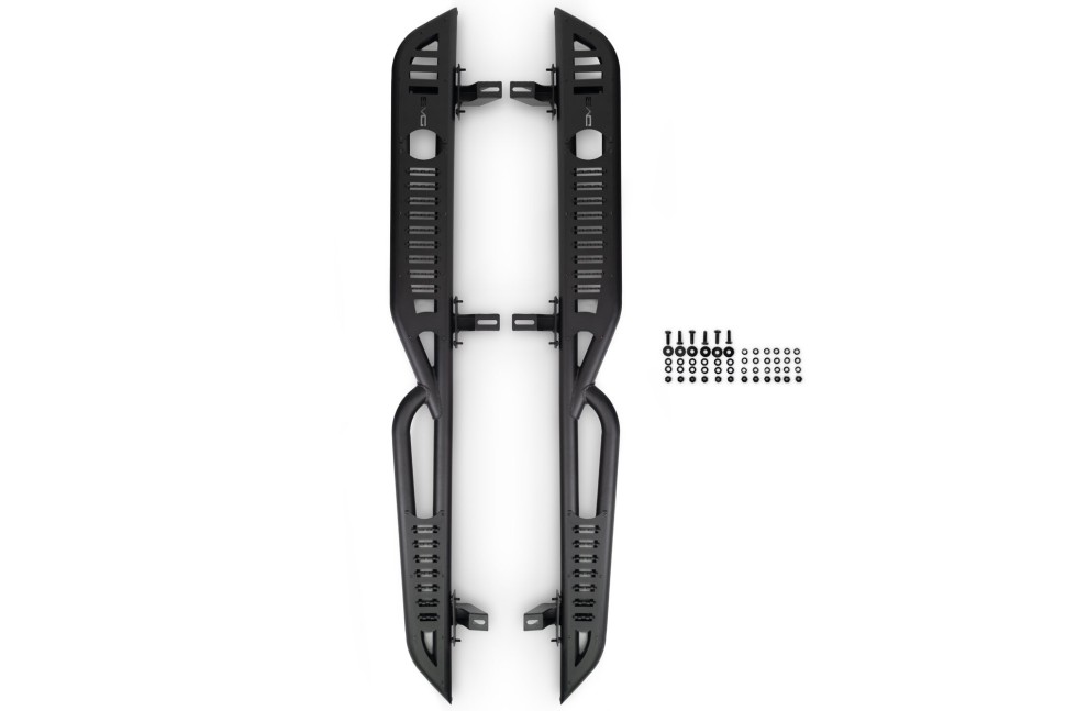 Боковые подножки Jeep Wrangler JK 07-18 4 Door OE Plus DV8 Offroad SRJK-08