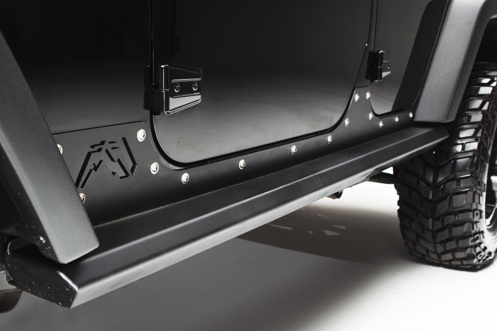 Пороги Rock Sliders Jeep Wrangler JK 07-18 Fab Fours JK07-G1250-1