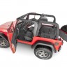 Bedrug BRTJ97F Floor Liner Front Kit Jeep Wrangler TJ 00-99 4 Door/2 Door