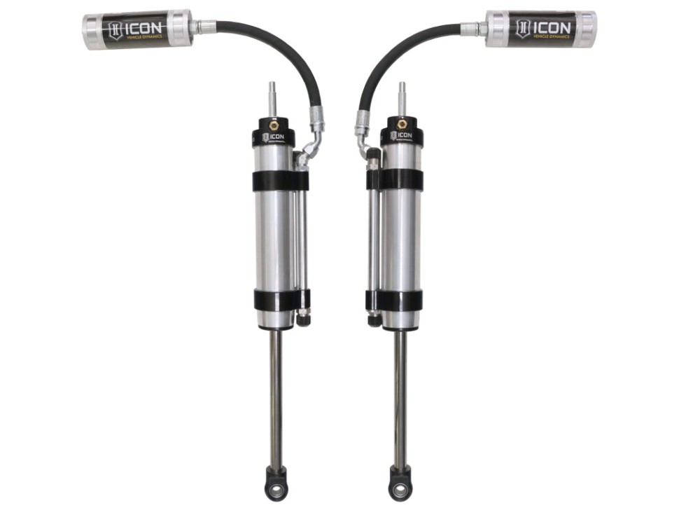 Icon Vehicle Dynamics 29940P 2.5 VS Omega Bypass Rear Reservoir Shock Lift 4.5" Jeep Wrangler JK 07-18 Pair