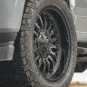 Fuel Off Road D79620901850 Arc Wheel Matte Black With Gloss Black Lip 20x9 +1