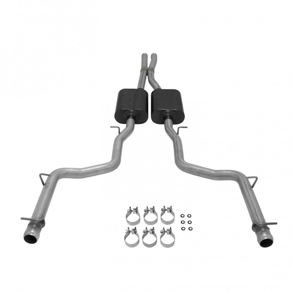 Flowmaster 817716 American Thunder Cat-back Exhaust System 15-16 Dodge Challenger