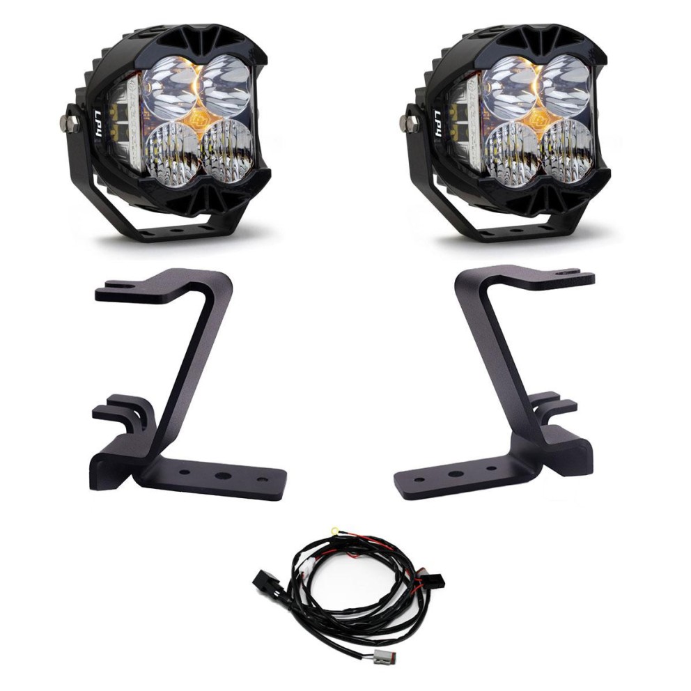 Baja Designs 448213UP LP4 Driving/Combo A-Pillar LED Light Kit Ford F-250/F-350 23-25