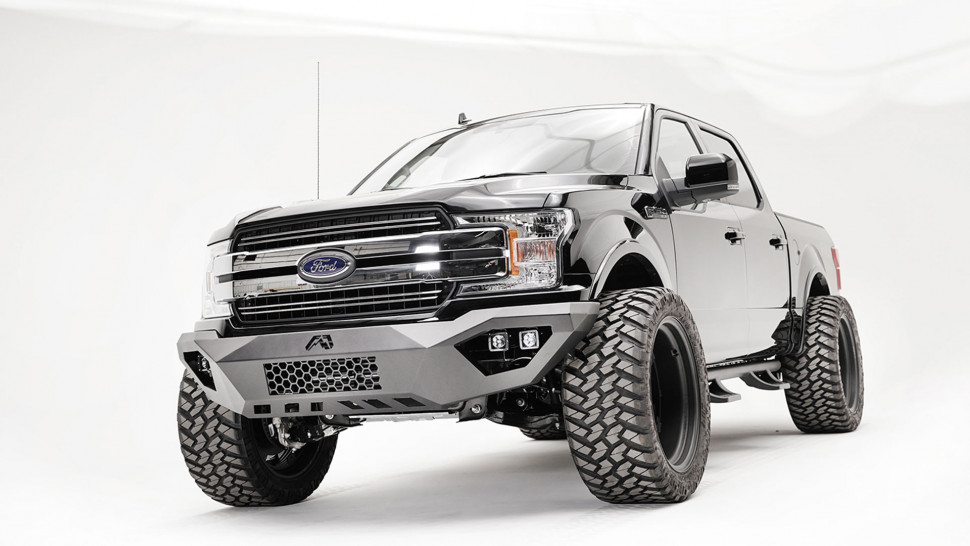 Fab Fours FF18-D4551-1 Vengeance Front Bumper Ford F-150 18-20