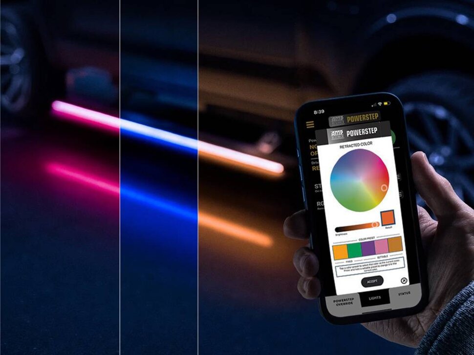 Электрические подножки Ford Ranger/Bronco 19-25 PowerStep Vision AMP Research 96140-01A