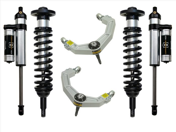 ICON K93022 Stage 3 Suspension System 0-2.63" w Tubular UCA Ford F-150 04-08 4WD