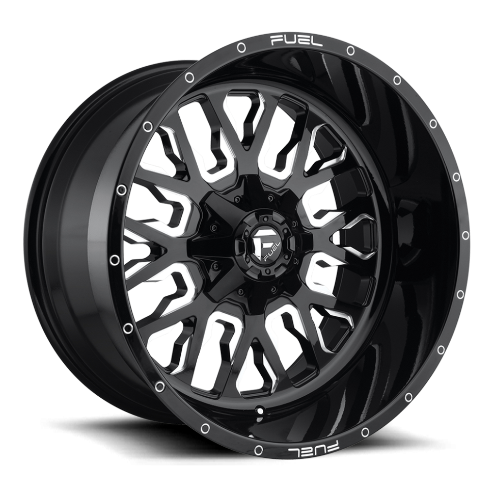 Колесный диск Fuel Off Road Stroke Gloss Black Milled 20x9 ET+20 D61120901857