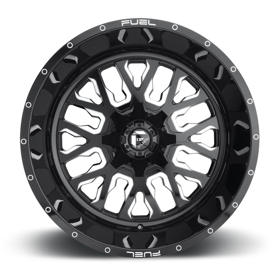 Колесный диск Fuel Off Road Stroke Gloss Black Milled 20x9 ET+20 D61120901857