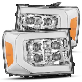Комплект передніх Led фар GMC Sierra 1500/2500/Sierra 3500 07-14 NOVA-Series AlphaRex 880607