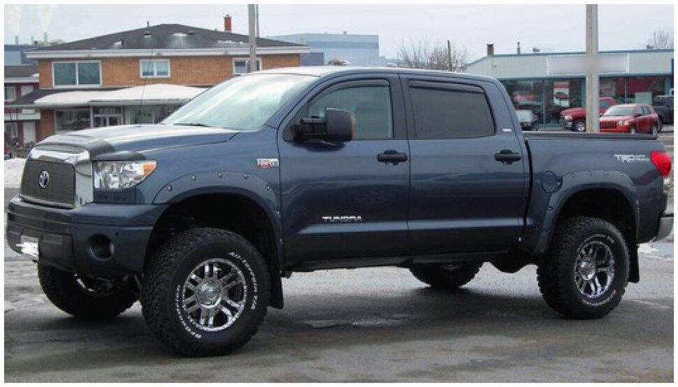 Bushwacker 30911-02 Pocket Style Fender Flares Set 4 PC Toyota Tundra 07-13
